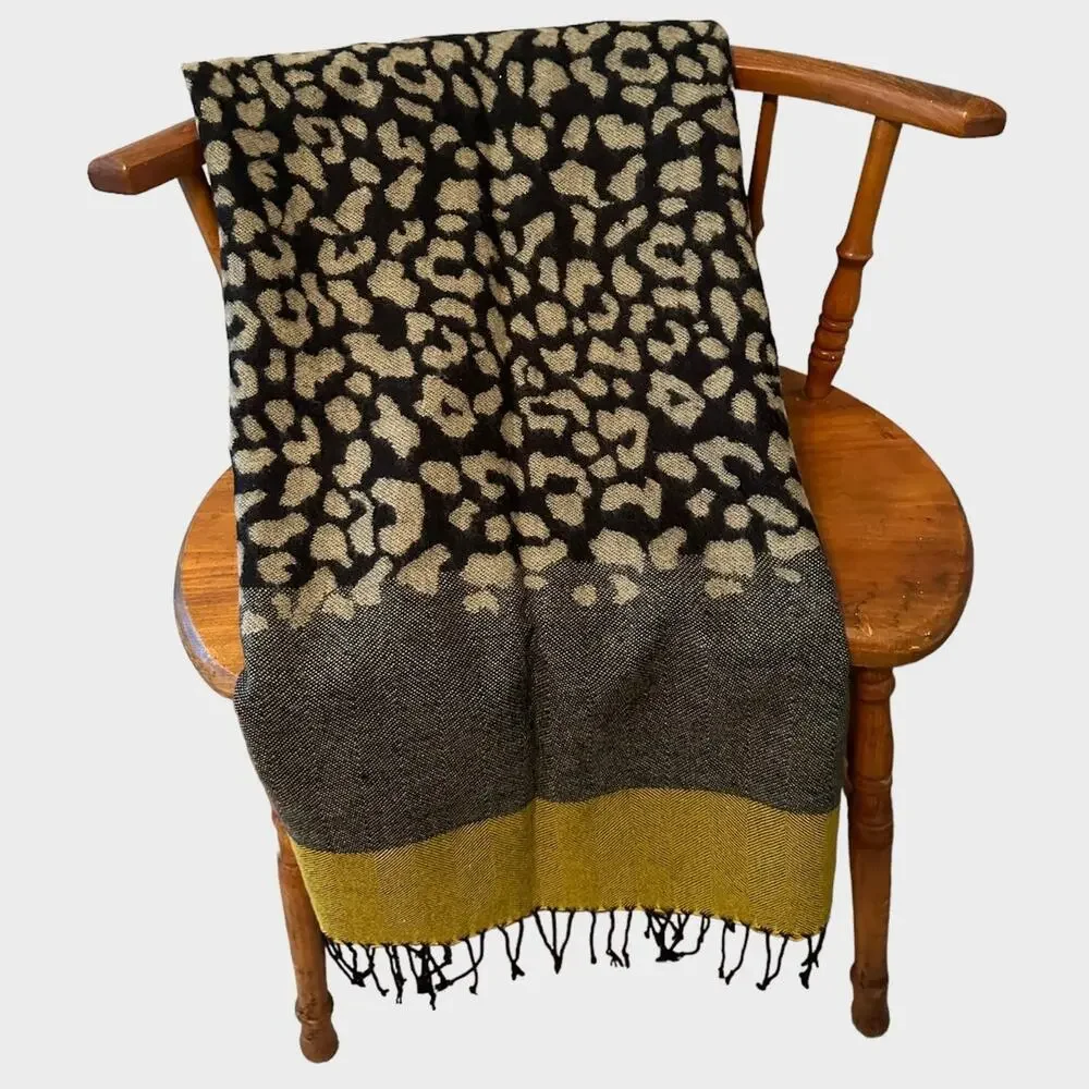 F&F One Size Acrylic Polyester Large Blanket Scarf 27